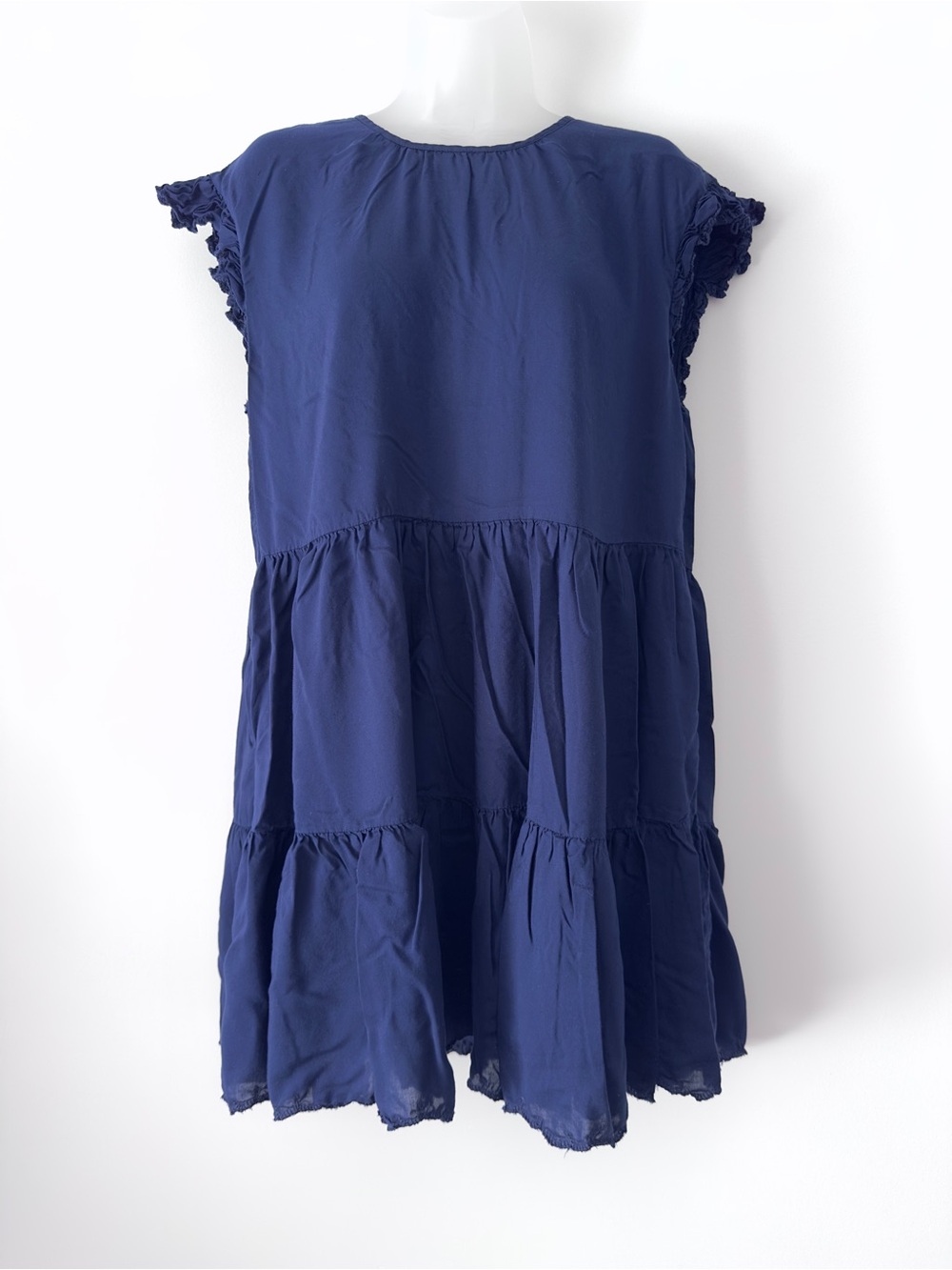 wilfred aritzia la boheme dress navy - Picture 2 of 7